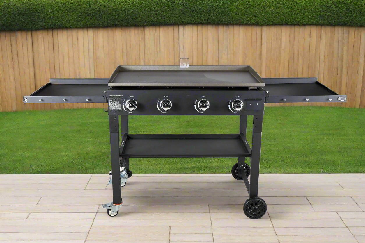 Foldable Propane Griddles – High BTU Outdoor Gas Griddle & Camping Stove Setup, SKU: 9215361