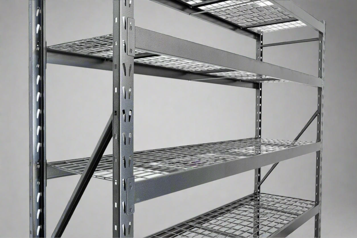 Steel Garage Storage Rack – 3, 4, 5-Tier Heavy-Duty Industrial Shelving Units