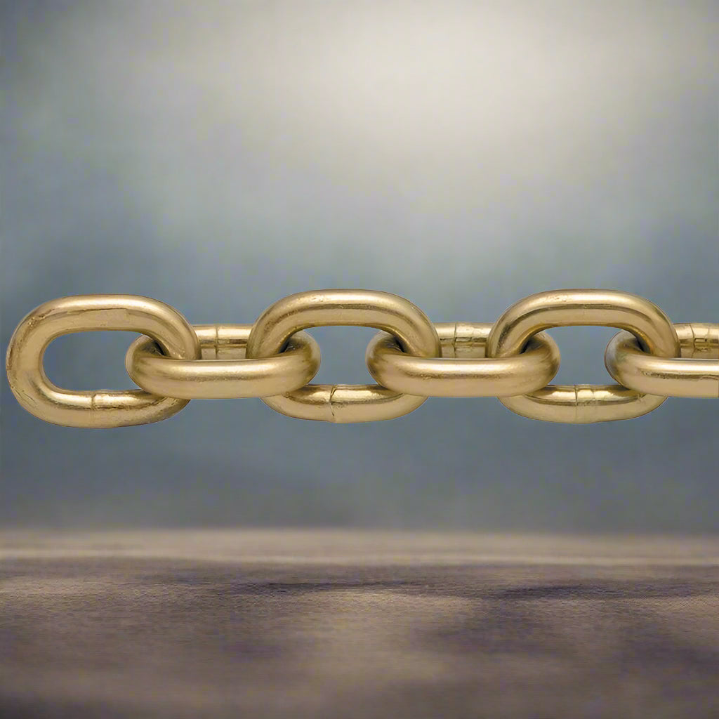 Grade 70 Transport Chains – 5/16", 3/8", 1/2" Sizes | DOT Approved | Bulk Pricing