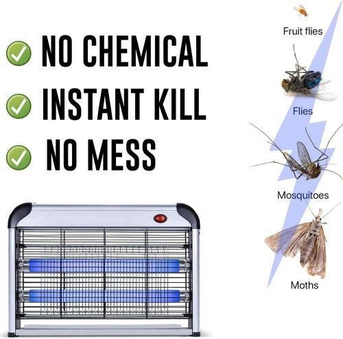 40W Electronic Bug Zapper – Indoor/Outdoor Insect & Fly Killer Trap for Home & Commercial Use | SKU: S1280