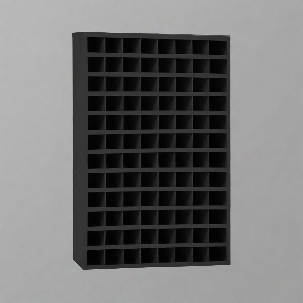 Metal Bolt Bin Organizer Cabinet – 24, 40, 72 & 96-Hole Steel Parts Storage for Garage, Workshop, or Industrial Use