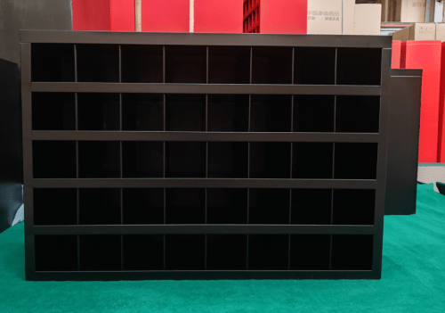 Metal Bolt Bin Organizer Cabinet – 24, 40, 72 & 96-Hole Steel Parts Storage for Garage, Workshop, or Industrial Use
