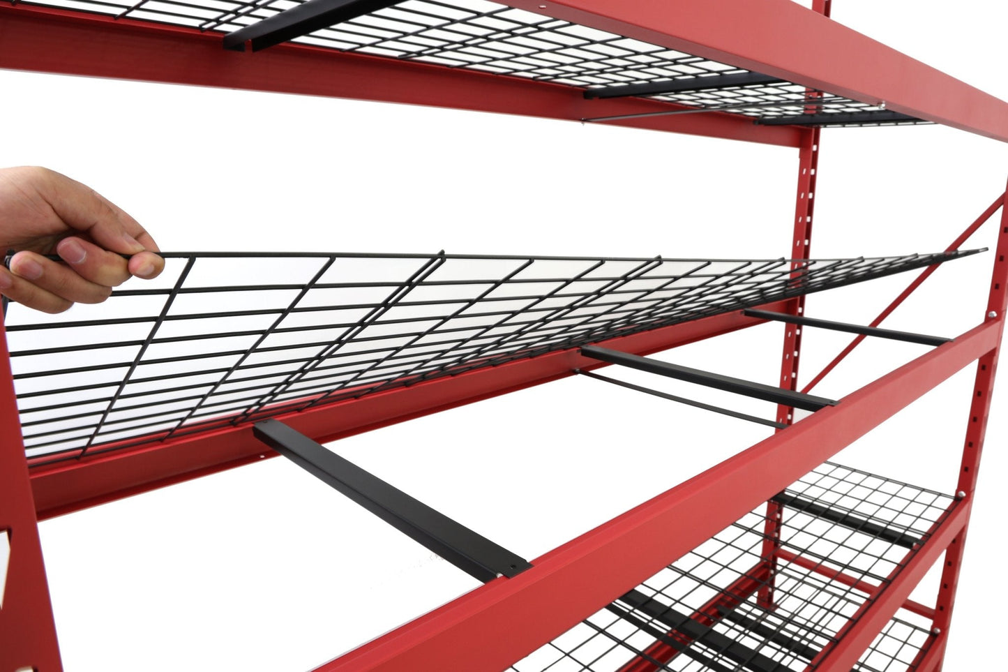 Steel Garage Storage Rack – 3, 4, 5-Tier Heavy-Duty Industrial Shelving Units