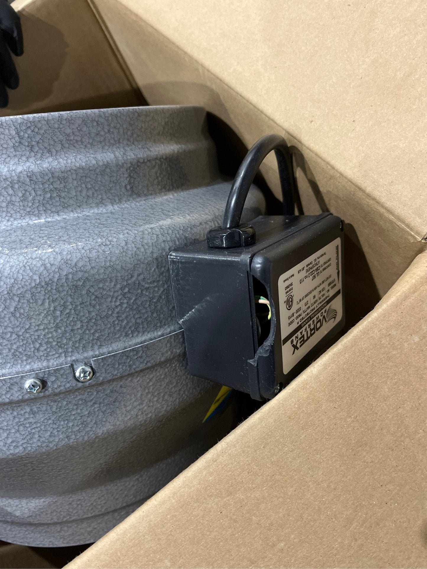 VORTEX 10" 790 CFM, 2.2a, 252w