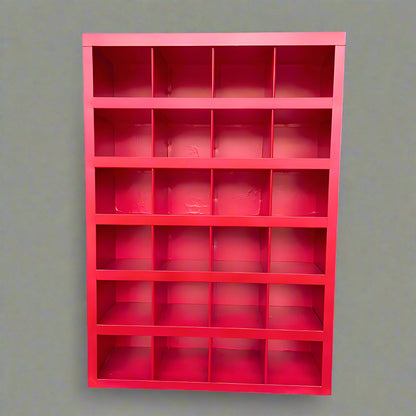 Metal Bolt Bin Organizer Cabinet – 24, 40, 72 & 96-Hole Steel Parts Storage for Garage, Workshop, or Industrial Use