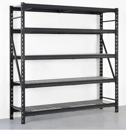 Steel Garage Storage Rack – 3, 4, 5-Tier Heavy-Duty Industrial Shelving Units