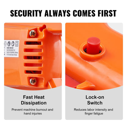 800W Handheld Concrete Vibrator – Electric Cement Bubble Remover Tool | 4256304