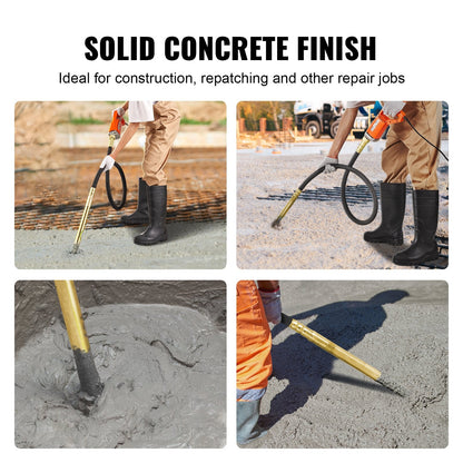 800W Handheld Concrete Vibrator – Electric Cement Bubble Remover Tool | 4256304