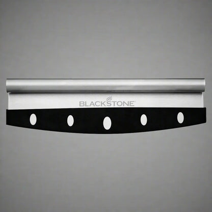 Stainless Steel Pizza Cutter Rocker Blade with Protective Cover – Commercial Kitchen Tool | SKU: PZ1003