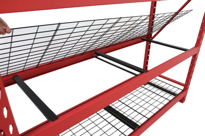 Steel Garage Storage Rack – 3, 4, 5-Tier Heavy-Duty Industrial Shelving Units